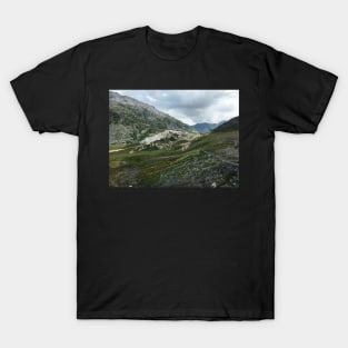 Granite Rock Formations on Greina High Plain (Ticino, Switzerland) T-Shirt